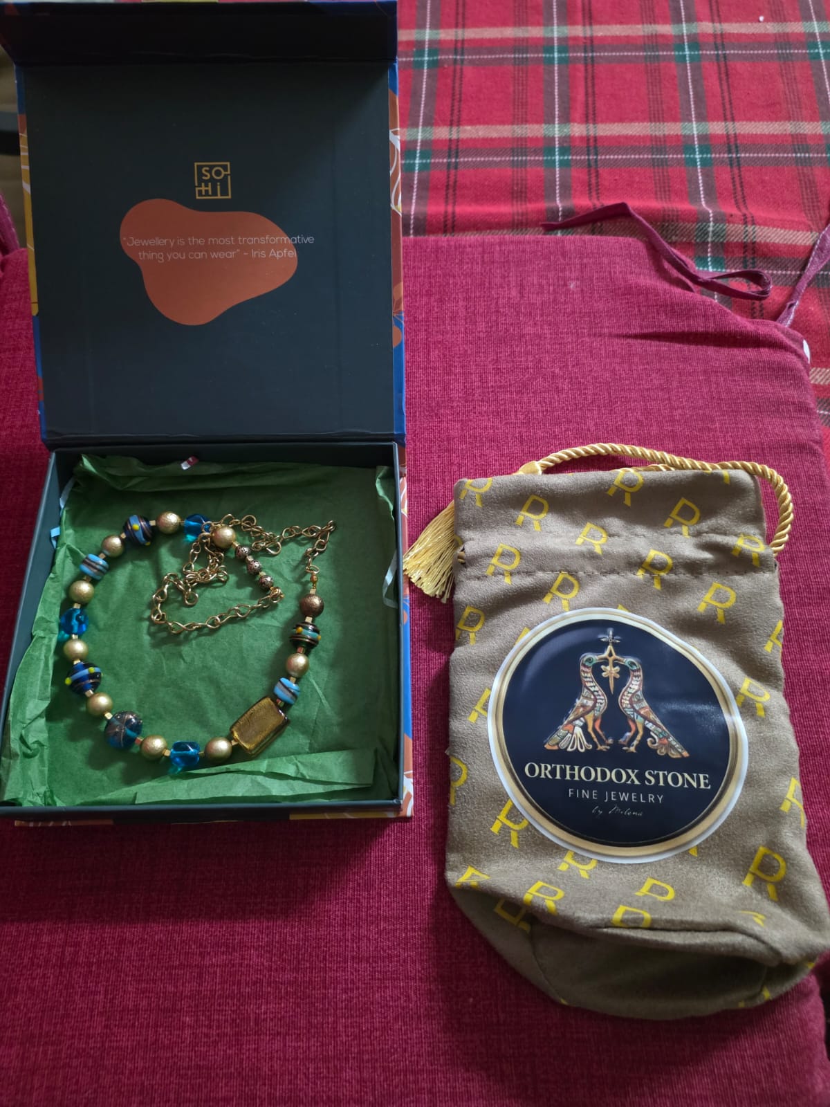 Byzantine Orthodox Necklace – Natural Materials Handmade