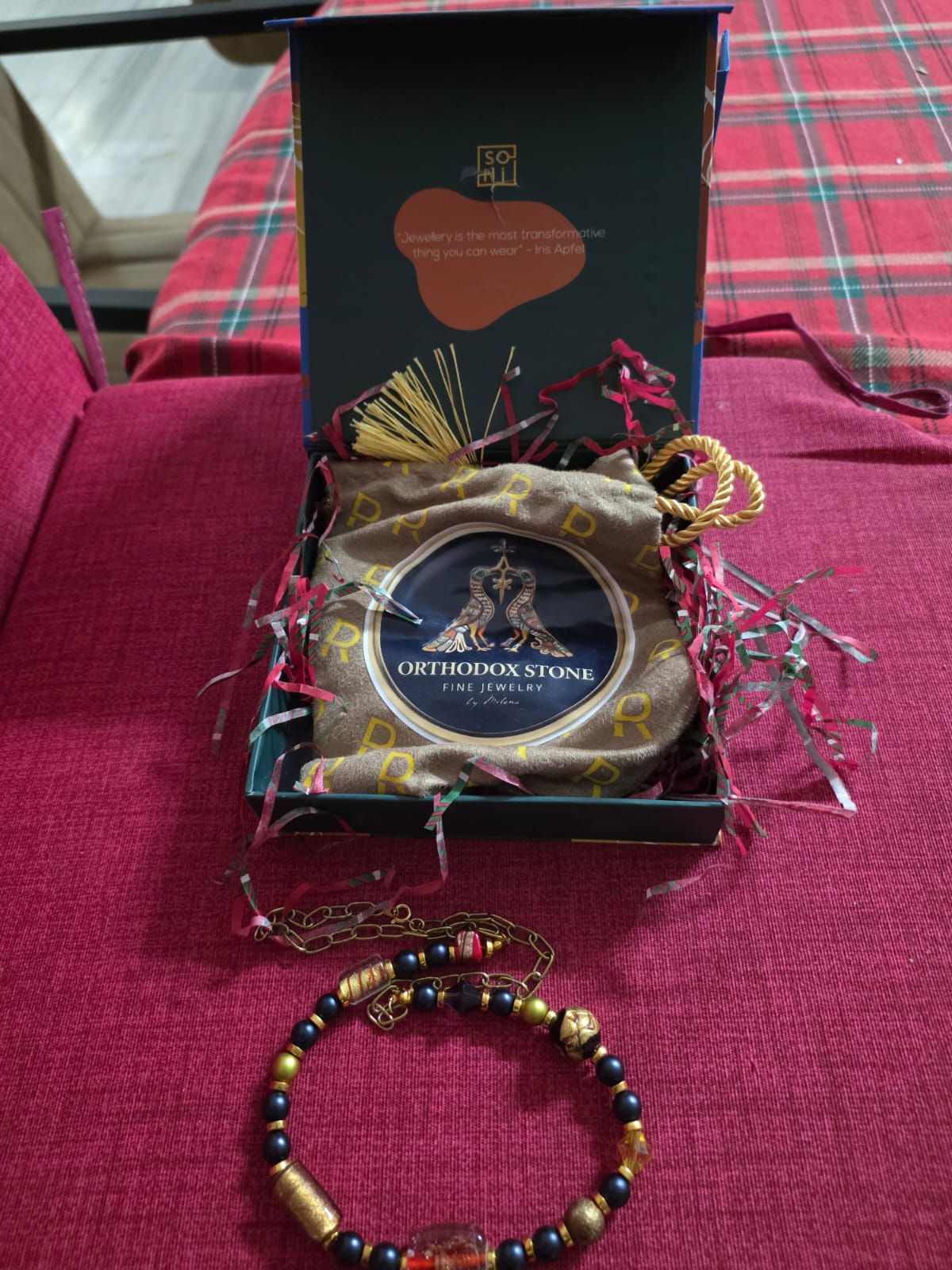 Byzantine Orthodox Bracelet – Natural Materials Handmade