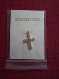 Orthodox Cross Pendant – Stainless Steel