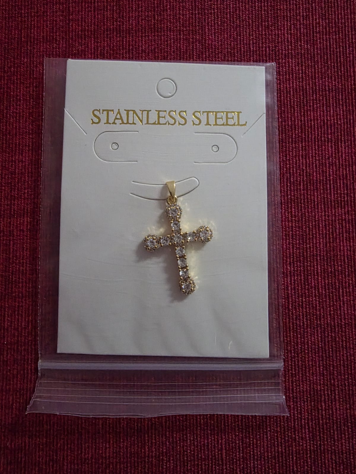 Orthodox Cross Pendant – Stainless Steel