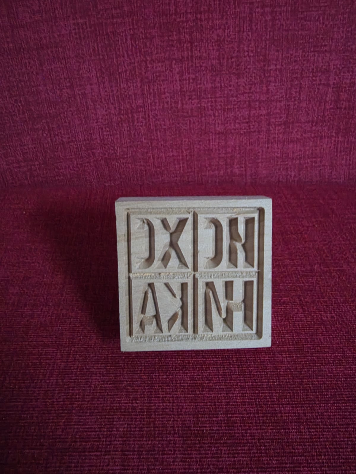 Orthodox Slava Bread Stamp – Wooden Prosphora Seal