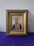Orthodox Slava Icon – Silver & Gold Plated (Unique Piece)