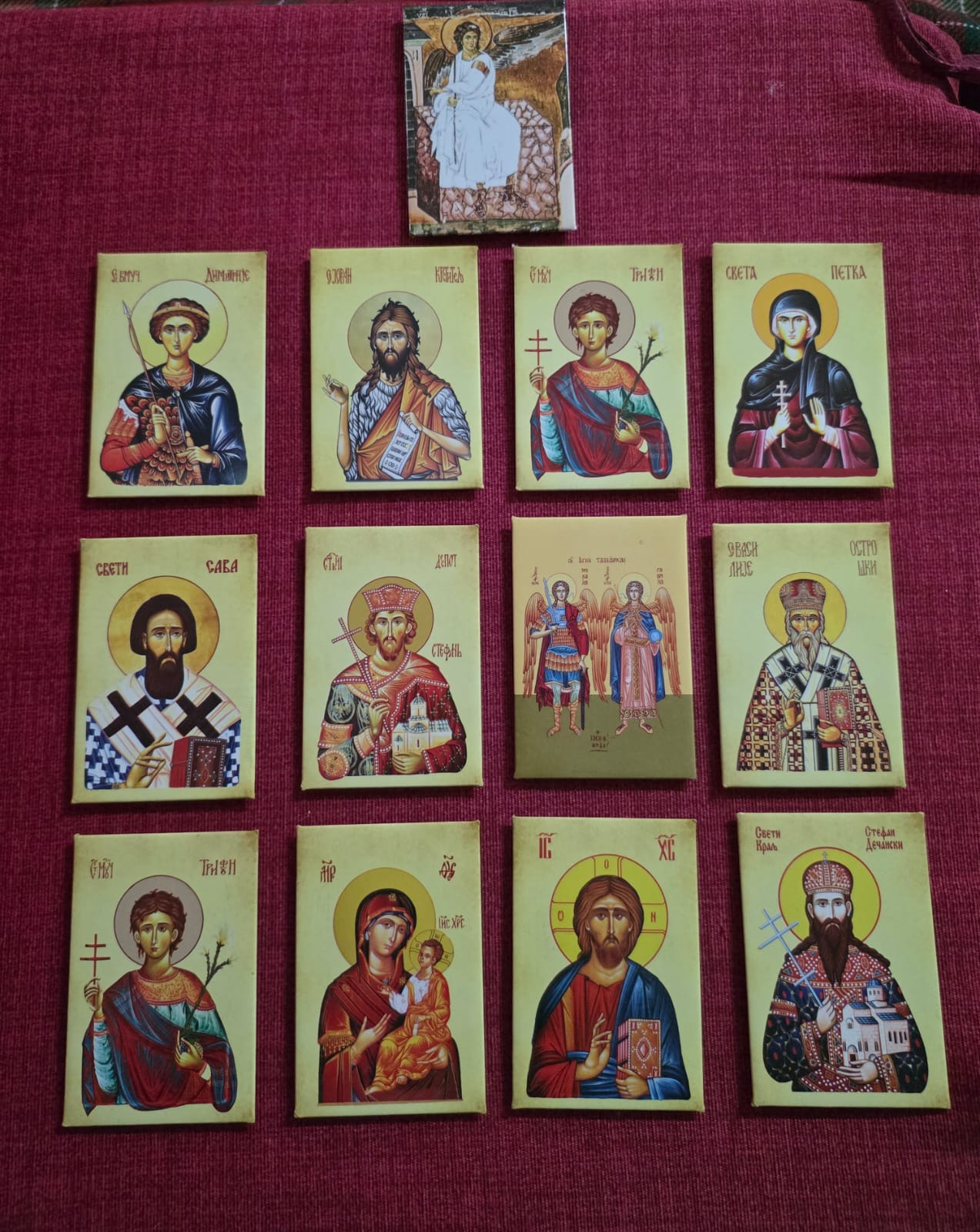 Orthodox Icon Magnets – Assorted Saints