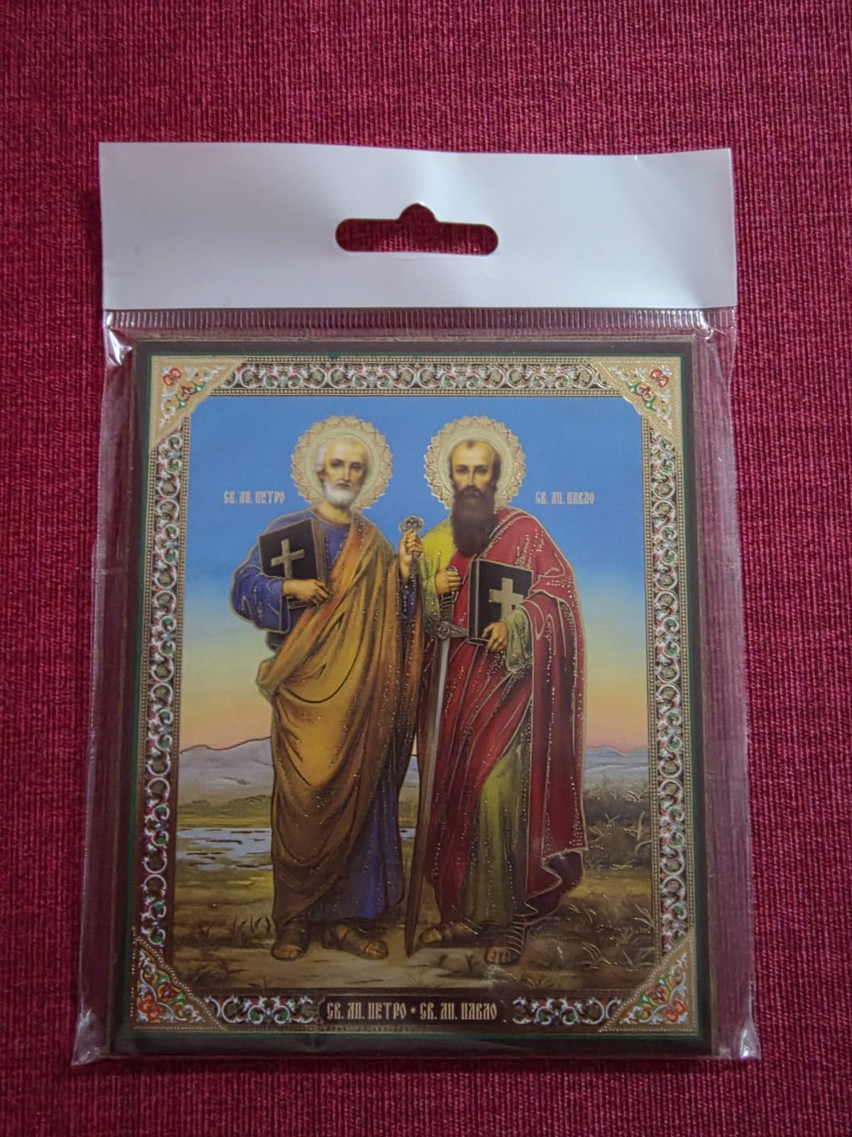 Orthodox Laminated Mini Icons – Assorted Saints