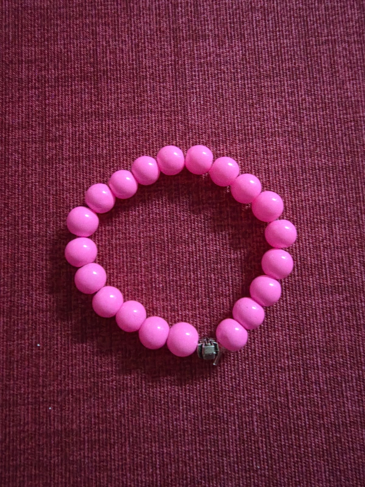 Orthodox Prayer Bracelet (Brojanica) – Beaded Pink