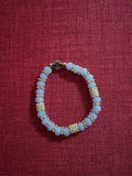 Orthodox Prayer Bracelet (Brojanica) – Stone Beads Light Blue